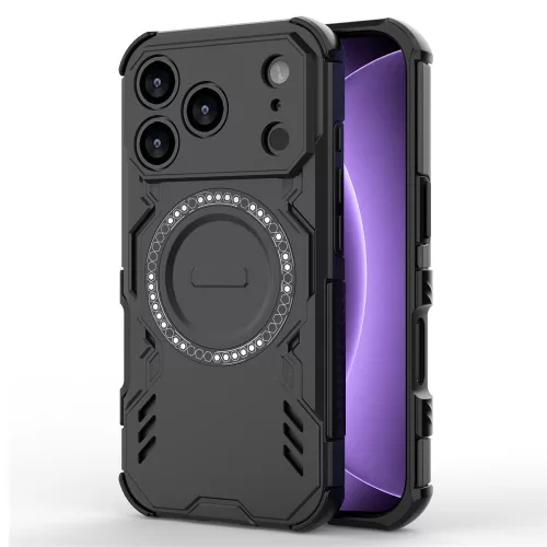 Techsuit - ArmorMag Case - iPhone 18 Pro / iPhone 17 Pro - fekete