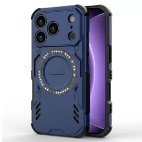   TTechsuit - ArmorMag ütésálló tok - iPhone 18 Pro / iPhone 17 Pro - kék