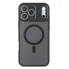 Techsuit - PureFrost MagSafe Ütésálló tok - iPhone 18 Pro Max / iPhone 17 Pro Max - Matt fekete