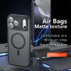 Techsuit - PureFrost MagSafe Ütésálló tok - iPhone 18 Pro / iPhone 17 Pro - Matt fekete