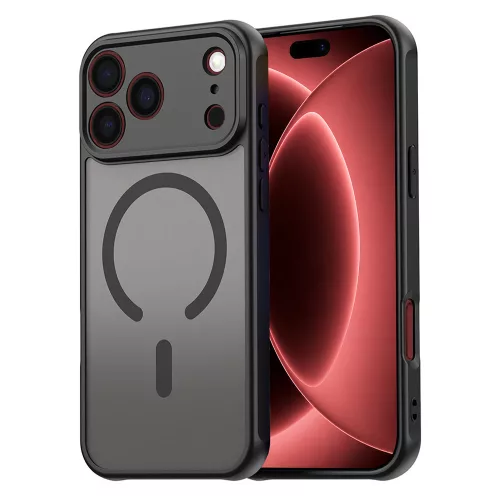 Techsuit - HaloFrost II MagSafe - iPhone 18 Pro Max / iPhone 17 Pro Max - Black