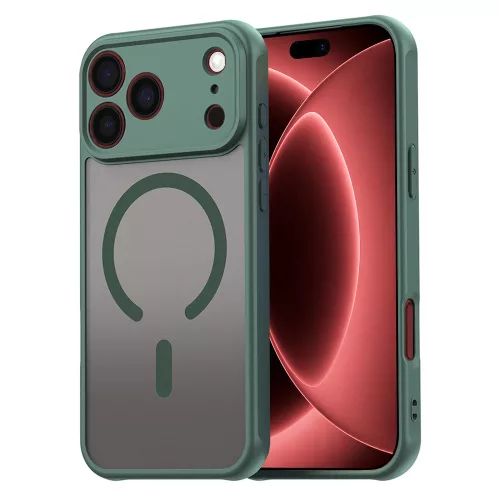 Techsuit - HaloFrost II MagSafe - iPhone 18 Pro Max / iPhone 17 Pro Max - Green
