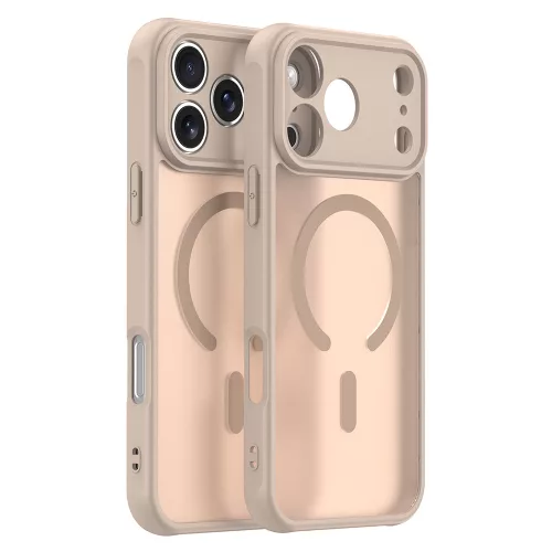 Techsuit - HaloFrost II MagSafe - iPhone 18 Pro Max / iPhone 17 Pro Max - Gold