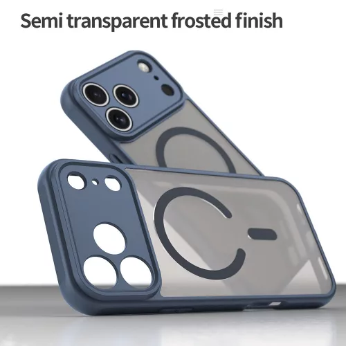Techsuit - HaloFrost II MagSafe - iPhone 18 Pro Max / iPhone 17 Pro Max - Navy Blue