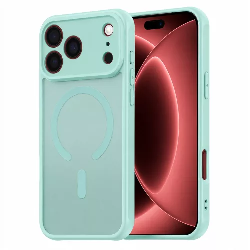 Techsuit - HaloFrost II MagSafe - iPhone 18 Pro Max / iPhone 17 Pro Max - Mint Green