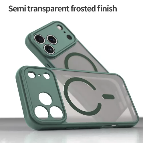Techsuit - HaloFrost II MagSafe - iPhone 18 Pro / iPhone 17 Pro - Green