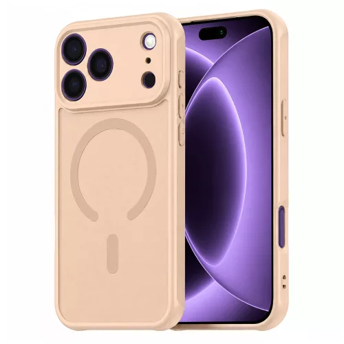 Techsuit - HaloFrost II MagSafe tok - iPhone 18 Pro / iPhone 17 Pro - Arany