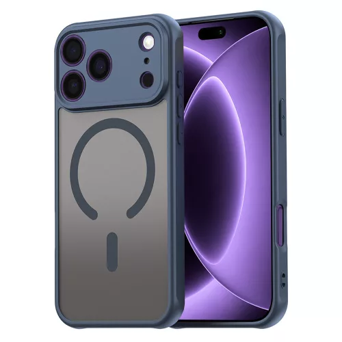 Techsuit - HaloFrost II MagSafe - iPhone 18 Pro / iPhone 17 Pro - Navy Blue
