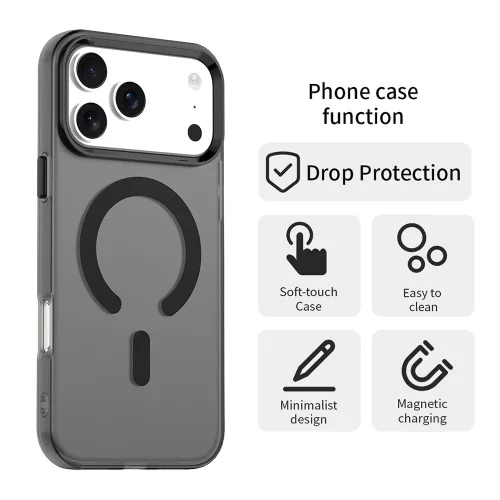 Techsuit - CandyCase MagSafe - iPhone 18 Pro Max / iPhone 17 Pro Max - Black