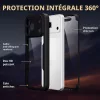 Techsuit - ColorVerse 360 Series + Screen Protector - iPhone 18 Pro / iPhone 17 Pro - Black