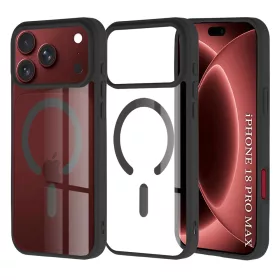   Techsuit - MagSafe Pro tok - iPhone 18 Pro Max / iPhone 17 Pro Max - Fekete