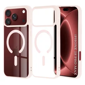   Techsuit - MagSafe Pro tok - iPhone 18 Pro Max / iPhone 17 Pro Max - Rózsaszín
