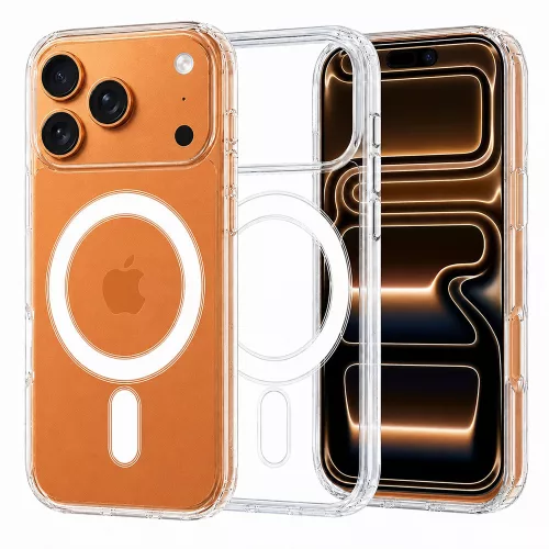 Techsuit - MagSafe Pro tok - iPhone 18 Pro Max / iPhone 17 Pro Max - Átlátszó