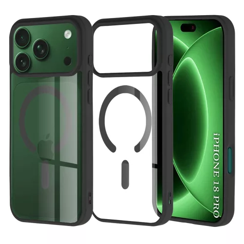Techsuit - MagSafe Pro tok - iPhone 18 Pro / iPhone 17 Pro - Fekete