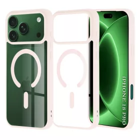   Techsuit - MagSafe Pro tok - iPhone 18 Pro / iPhone 17 Pro - Rózsaszín