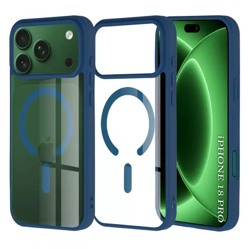 Techsuit - MagSafe Pro tok - iPhone 18 Pro / iPhone 17 Pro - Kék