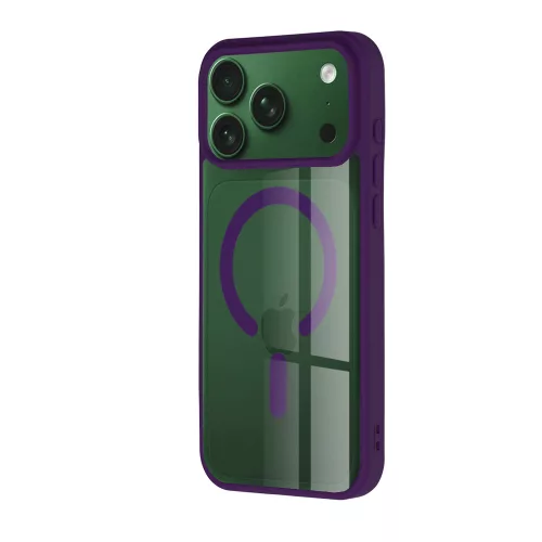 Techsuit - MagSafe Pro tok - iPhone 18 Pro / iPhone 17 Pro - Lila