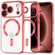 Techsuit - Luxury Crystal MagSafe - iPhone 18 Pro Max / iPhone 17 Pro Max - Red
