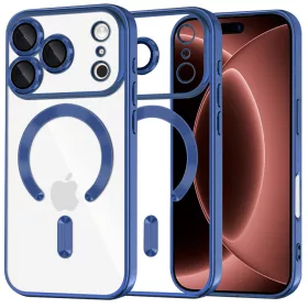   Techsuit - Luxury Crystal MagSafe - iPhone 18 Pro Max / iPhone 17 Pro Max - Deep Blue