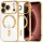 Techsuit - Luxury Crystal MagSafe - iPhone 18 Pro Max / iPhone 17 Pro Max - Gold