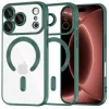 Techsuit - Luxury Crystal MagSafe - iPhone 18 Pro Max / iPhone 17 Pro Max - Deep Green