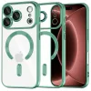 Techsuit - Luxury Crystal MagSafe - iPhone 18 Pro Max / iPhone 17 Pro Max - Light Green