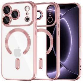   Techsuit - Luxury Crystal MagSafe - iPhone 18 Pro / iPhone 17 Pro - Pink