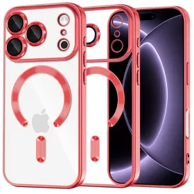   Techsuit - Luxury Crystal MagSafe - iPhone 18 Pro / iPhone 17 Pro - Red