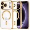 Techsuit - Luxury Crystal MagSafe - iPhone 18 Pro / iPhone 17 Pro - Gold