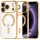 Techsuit - Luxury Crystal MagSafe - iPhone 18 Pro / iPhone 17 Pro - Gold