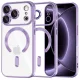 Techsuit - Luxury Crystal MagSafe - iPhone 18 Pro / iPhone 17 Pro - Light Purple