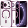 Techsuit - Luxury Crystal MagSafe - iPhone 18 Pro / iPhone 17 Pro - Dark Cherry