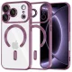 Techsuit - Luxury Crystal MagSafe - iPhone 18 Pro / iPhone 17 Pro - Dark Cherry