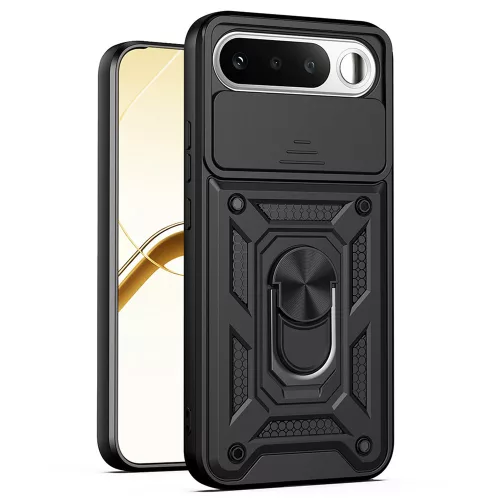 Techsuit - CamShield ütésálló tok - Realme 16 5G - Fekete