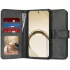 Techsuit - Diary Book kinyitható tok - Realme 16 5G - Fekete