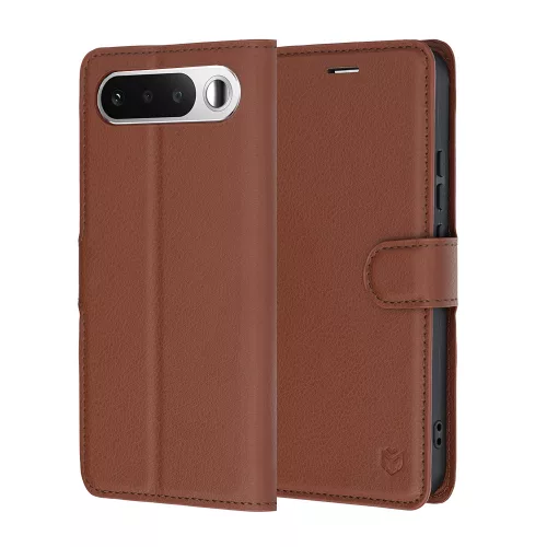 Techsuit - Leather Folio - Realme 16 5G - Brown
