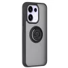 Techsuit - Glinth gyűrűs tok - Oppo Reno16 / Reno16 Pro - Fekete