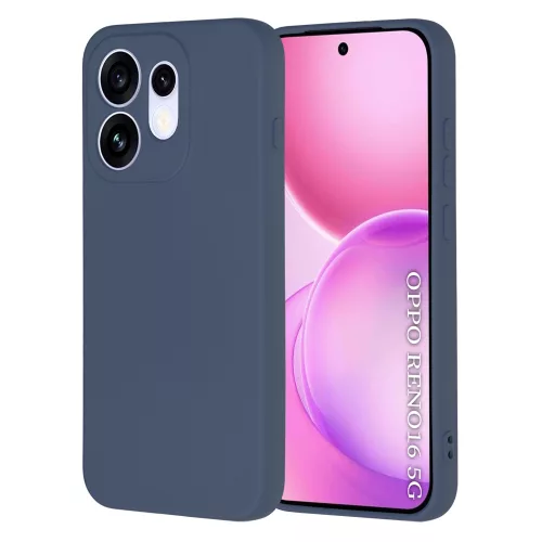 Techsuit - SoftFlex szilikon tok - Oppo Reno16 - Sötétkék