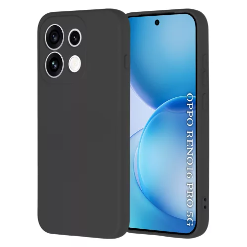 Techsuit - SoftFlex szilikon tok - Oppo Reno16 Pro - Fekete