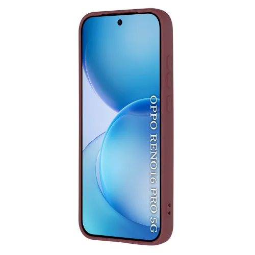 Techsuit - SoftFlex szilikon tok - Oppo Reno16 Pro - Bordó