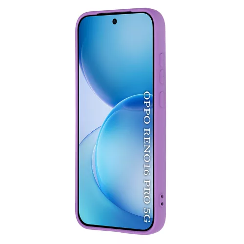 Techsuit - SoftFlex szilikon tok - Oppo Reno16 Pro - Lila