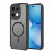 Techsuit - HaloFrost II MagSafe tok - Oppo Reno16 Pro - Fekete