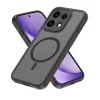 Techsuit - HaloFrost II MagSafe tok - Oppo Reno16 Pro - Fekete