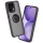 Techsuit - Glinth gyűrűs tok - Oppo Reno16 F / Reno16 FS - Fekete