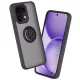 Techsuit - Glinth gyűrűs tok - Oppo Reno16 F / Reno16 FS - Fekete