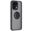 Techsuit - Glinth gyűrűs tok - Oppo Reno16 F / Reno16 FS - Fekete