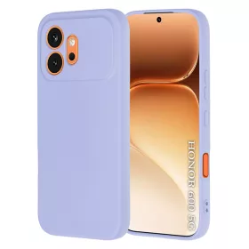 Techsuit - SoftFlex szilikon tok - Honor 600 - Világos lila