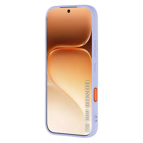 Techsuit - SoftFlex szilikon tok - Honor 600 - Világos lila