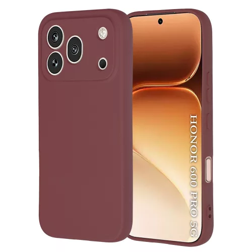 Techsuit - SoftFlex szilikon tok - Honor 600 Pro - Bordó