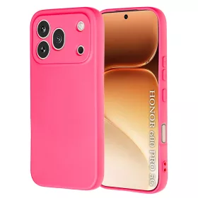 Techsuit - SoftFlex szilikon tok - Honor 600 Pro - Pink